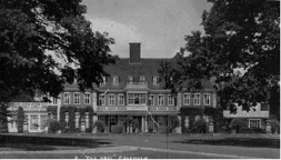 Cavenham Hall circa 1947 including extensions added in 1900. Erected in 1898/9 - demolished 1949/51