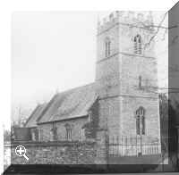 St. Andrew's Church before the addition of St. Patrick's Church