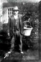 Jessie Pooley (village baker), c1920 note the bread basket  > Simply click to enlarge... then use the [Back] button to return