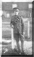 WW1 soldier on Tuddenham Green